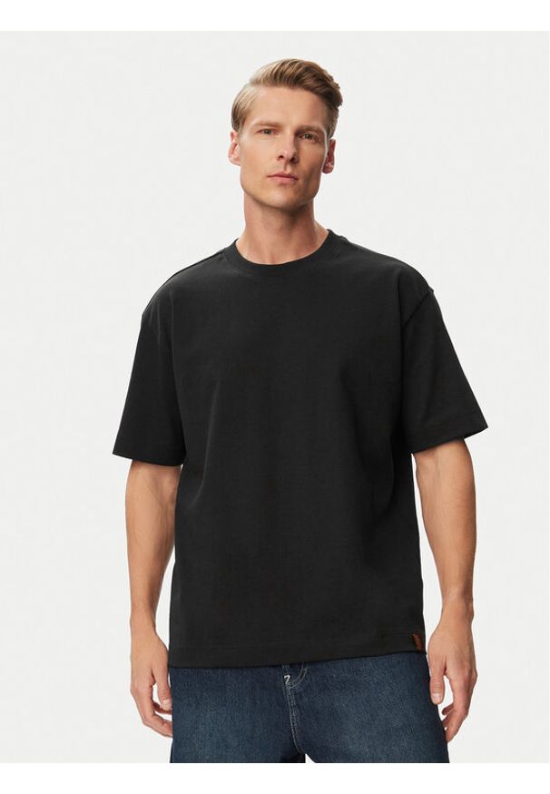 G-Star RAW - G-Star Raw T-Shirt D29291-D709 Czarny Relaxed Fit. Kolor: czarny. Materiał: bawełna