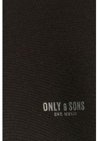 Only & Sons - Kurtka. Okazja: na co dzień. Kolor: czarny. Materiał: materiał, softshell. Styl: casual #4