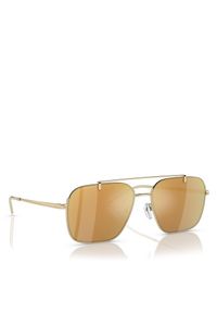 Okulary przeciwsłoneczne Emporio Armani. Kolor: złoty #1