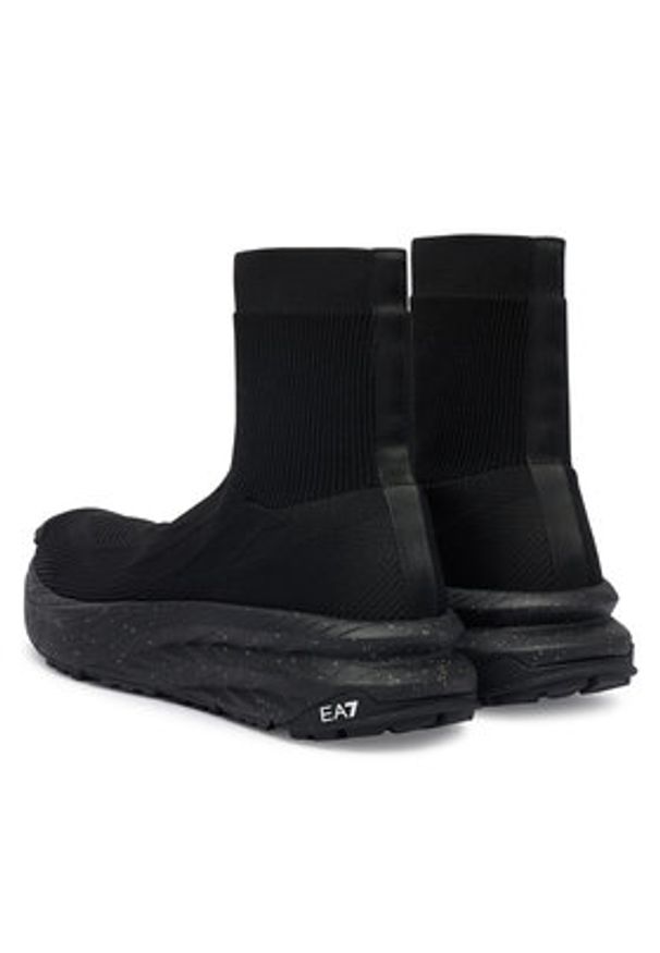 EA7 Emporio Armani Sneakersy 7X000353 AF18834 MC269 Czarny. Kolor: czarny. Materiał: materiał