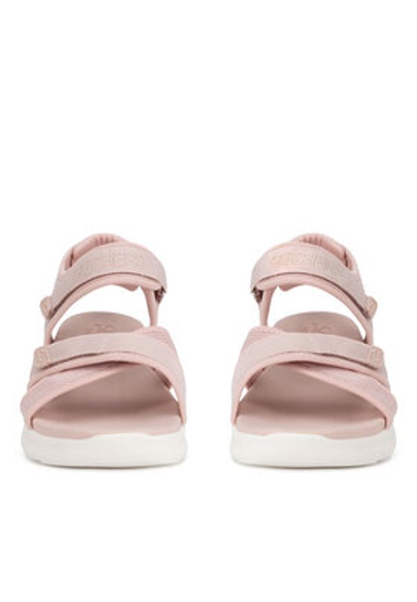 skechers - Skechers Sandały FLEX APPEAL 4.0 119487 Różowy. Kolor: różowy. Materiał: materiał