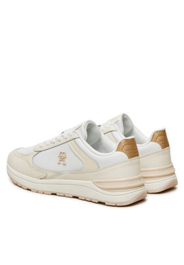 TOMMY HILFIGER - Tommy Hilfiger Sneakersy Casual Fashion Runner FW0FW08325 Kolorowy. Okazja: na co dzień. Materiał: skóra. Wzór: kolorowy