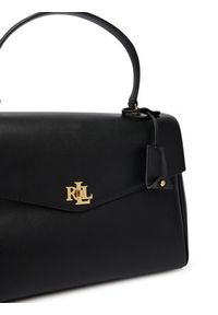 Lauren Ralph Lauren - LAUREN RALPH LAUREN Torebka 431P11738002 Czarny. Kolor: czarny. Materiał: skórzane #6