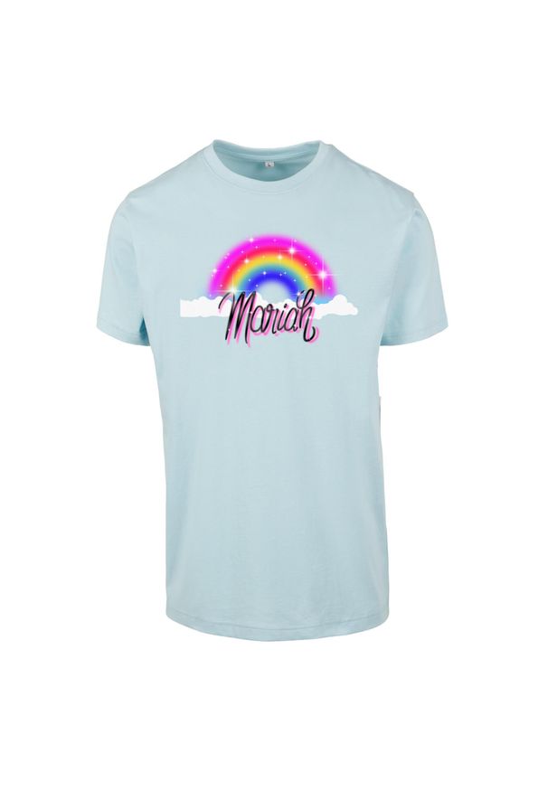 Koszulka damska Urban Classics Mariah Rainbow. Kolor: niebieski