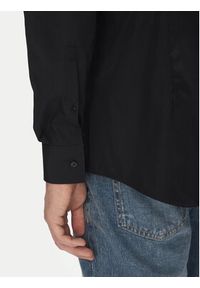 Hugo - HUGO Koszula Koey 50544922 Czarny Slim Fit. Kolor: czarny. Materiał: bawełna #5