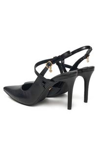 DeeZee Sandały DF-82780-11 Czarny. Kolor: czarny. Materiał: skóra