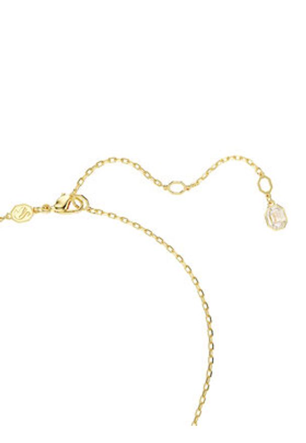 Swarovski Naszyjnik Chroma 5705580 Złoty. Materiał: metalowe. Kolor: złoty