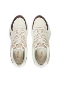 MICHAEL Michael Kors Sneakersy 43R5ZUFS6D Brązowy. Kolor: brązowy. Materiał: skóra #5
