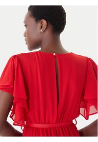 Artigli Sukienka koktajlowa ACAB004967 Czerwony Regular Fit. Kolor: czerwony. Materiał: syntetyk. Styl: wizytowy #3