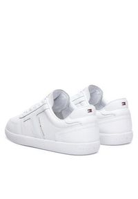 TOMMY HILFIGER - Tommy Hilfiger Sneakersy Tribeca Sneaker FM0FM06083 Biały. Kolor: biały. Materiał: skóra #2