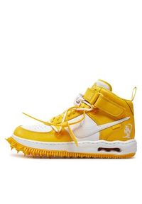 Nike Sneakersy Air Force 1 Mid Sp Lthr DR0500 101 Żółty. Kolor: żółty. Materiał: skóra. Model: Nike Air Force #6