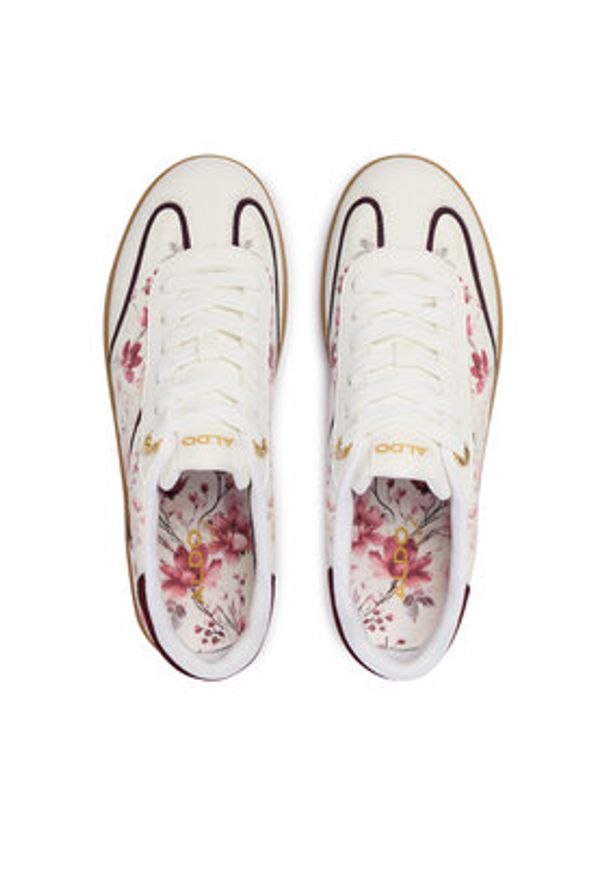 Aldo Sneakersy Areanne 14194887 Biały. Kolor: biały. Materiał: skóra