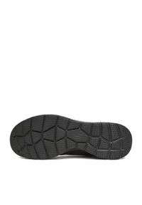 skechers - Skechers Sneakersy BOUNTIFUL 12607 BKRG Czarny. Kolor: czarny. Materiał: materiał #3
