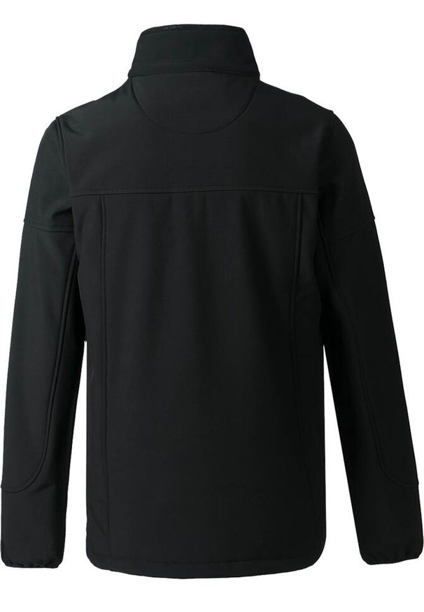 Softshell męski Whistler Dublin. Kolor: czarny, szary, wielokolorowy. Materiał: softshell. Sport: turystyka piesza