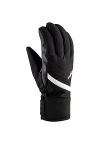 Rękawice narciarskie damskie Viking Marcena, z membraną. Kolor: czarny, biały, wielokolorowy. Sezon: zima. Sport: narciarstwo #1