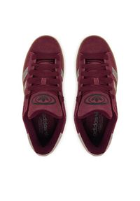 Adidas - adidas Sneakersy Campus 00s KJ2323 Bordowy. Kolor: czerwony. Materiał: skóra, zamsz. Model: Adidas Campus #3