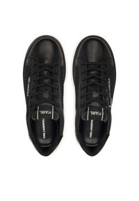 Karl Lagerfeld - KARL LAGERFELD Sneakersy KL63577N Czarny. Kolor: czarny. Materiał: skóra #5
