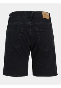 Jack & Jones - Jack&Jones Szorty jeansowe Chris Cooper 12252866 Czarny Relaxed Fit. Kolor: czarny. Materiał: bawełna #5