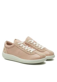 ecco - ECCO Sneakersy Soft Zero W 22025359071 Różowy. Kolor: różowy. Materiał: skóra