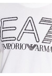 EA7 Emporio Armani Longsleeve 6RPT04 PJFFZ 1100 Biały Regular Fit. Kolor: biały. Materiał: bawełna. Długość rękawa: długi rękaw #4