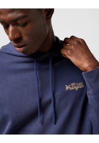 Wrangler - WRANGLER MĘSKA BLUZA Z KAPTUREM WRANGLER AMERICANA HOODIE NAVY 112362777. Typ kołnierza: kaptur #4