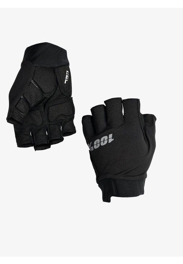 Rękawiczki rowerowe męskie 100% Exceeda. Kolor: czarny. Sport: kolarstwo