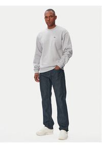 Lacoste Bluza SH8868 Szary jasny Regular Fit. Kolor: szary. Materiał: bawełna #4