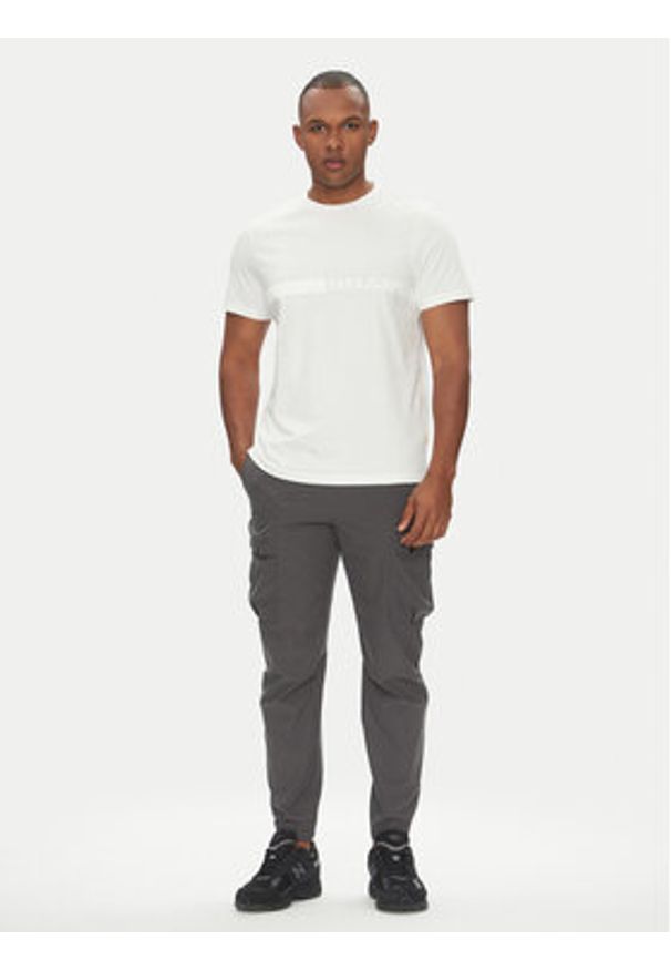 Parajumpers T-Shirt Space 25SMPMTSXF05 Biały Regular Fit. Kolor: biały. Materiał: bawełna