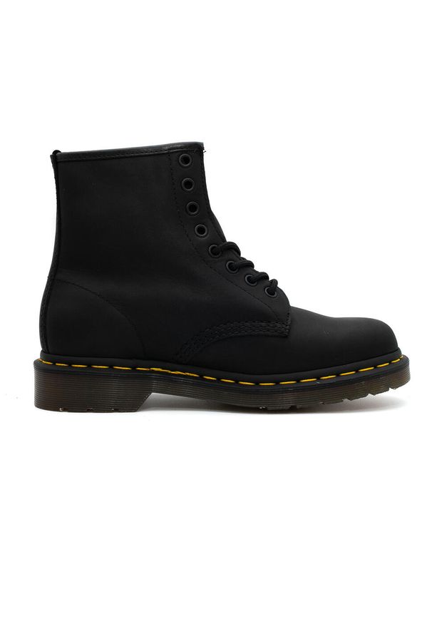 Dr. Martens - Buty Tłuste Dr.Martens 1460 Dorosłych. Okazja: na co dzień. Kolor: czarny