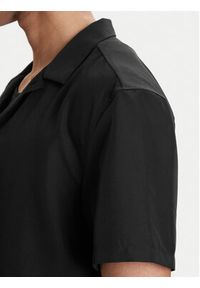 Calvin Klein Koszula LV04LF114G Czarny Relaxed Fit. Kolor: czarny. Materiał: syntetyk #3