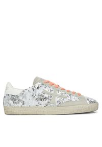 Premiata Sneakersy STEVEND VAR 7270 Srebrny. Kolor: srebrny. Materiał: skóra