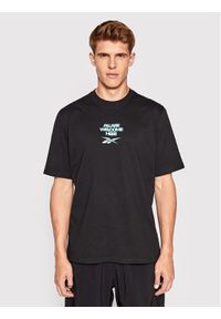 Reebok T-Shirt Classics Football Energy HI4583 Czarny Relaxed Fit. Kolor: czarny. Materiał: bawełna