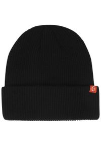 GARETH & LUCAS Czapka The Ninety-Five - Unisex Czapka. Kolor: czarny. Materiał: akryl. Sezon: zima. Styl: sportowy #1