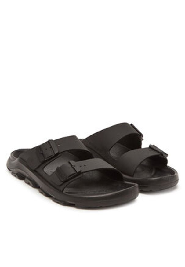 Birkenstock Klapki Mogami Terra Stealth 2-Strap 1029643 Czarny. Kolor: czarny. Materiał: skóra
