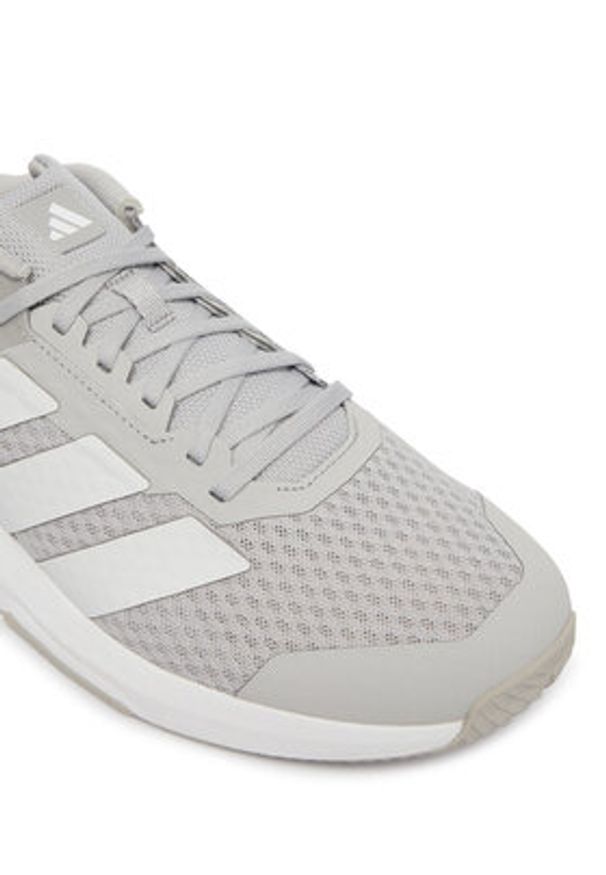 Adidas - adidas Buty na siłownię Dropset Control JR9291 Szary. Kolor: szary. Materiał: materiał. Sport: fitness