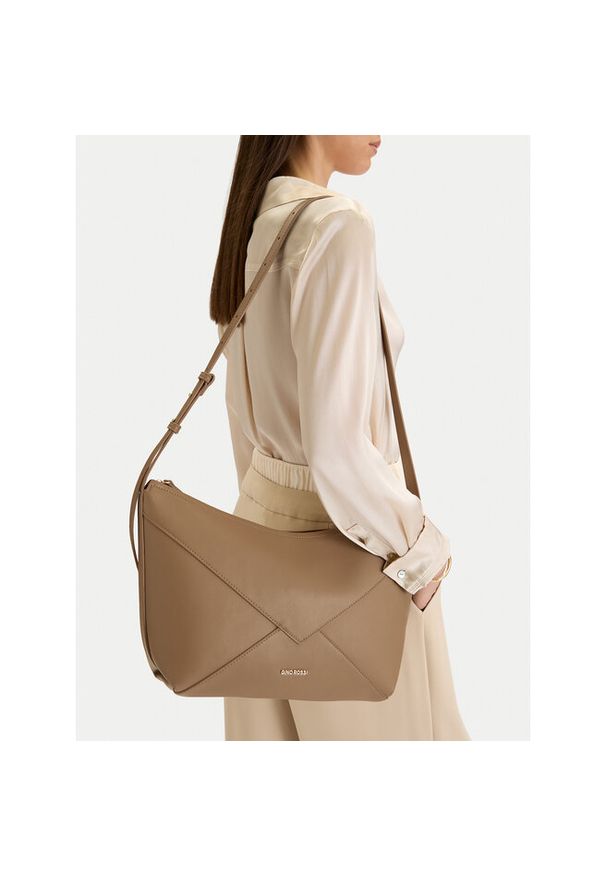 Gino Rossi - Torebka GINO ROSSI. Kolor: beżowy