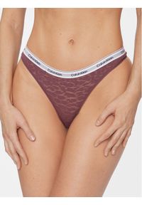 Calvin Klein Underwear Figi brazylijskie 000QD5049E Fioletowy. Kolor: fioletowy. Materiał: syntetyk #1