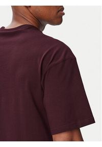 Adidas - adidas T-Shirt Trefoil Essentials Loose KV3139 Bordowy Regular Fit. Kolor: czerwony. Materiał: bawełna #2