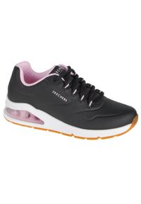 skechers - Buty do chodzenia damskie Skechers Uno 2 2ND Best. Zapięcie: sznurówki. Kolor: biały, wielokolorowy, czarny. Materiał: materiał, syntetyk, tkanina. Szerokość cholewki: normalna. Sport: turystyka piesza