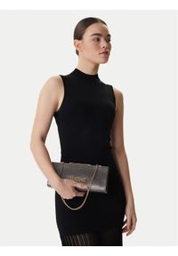 Love Moschino - LOVE MOSCHINO Torebka JC4144PP1OLS0910 Szary. Kolor: szary. Materiał: skórzane #1