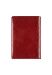 Wittchen - Etui na paszport skórzane proste czerwony. Kolor: czerwony. Materiał: skóra #5