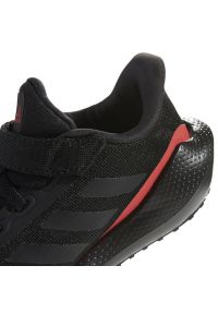 Adidas - Buty do biegania adidas EQ21 Run El K Jr GZ5399 czarne. Okazja: na co dzień. Zapięcie: rzepy. Kolor: czarny. Materiał: syntetyk. Sport: bieganie #2