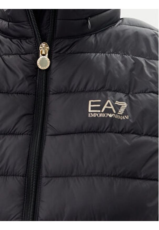 EA7 Emporio Armani Bezrękawnik 7W000087 AF12477 UC001 Czarny Slim Fit. Kolor: czarny. Materiał: syntetyk. Długość rękawa: bez rękawów