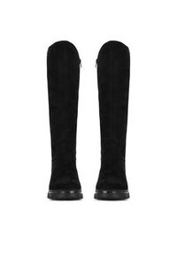 Rieker Kozaki 76890-00 Czarny. Kolor: czarny. Materiał: materiał #3