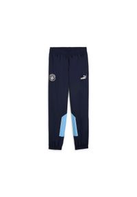 Puma - Spodnie dresowe Manchester City 2024/25. Kolor: niebieski. Materiał: dresówka. Sport: piłka nożna #1