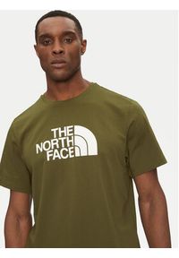 The North Face T-Shirt Easy NF0A8A6C Zielony Regular Fit. Kolor: zielony. Materiał: bawełna #5