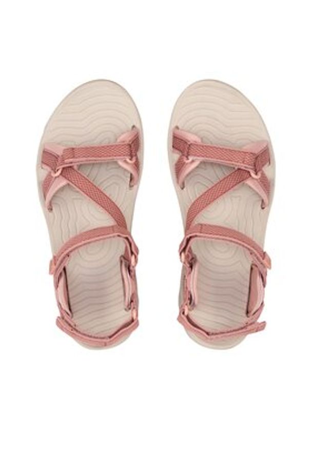Jack Wolfskin Sandały Lakewood Ride Sandal W 4019041 Różowy. Kolor: różowy. Materiał: materiał
