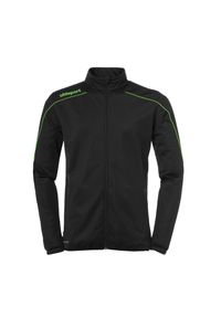 UHLSPORT - Kurtka Uhlsport Stream 22. Kolor: czarny, zielony, wielokolorowy. Materiał: tkanina, dresówka. Sport: fitness, piłka nożna