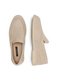 Gino Rossi Mokasyny LORELLA 26220 Beżowy. Kolor: beżowy. Materiał: skóra, zamsz #4
