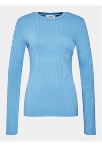 Edited Bluzka Ginger Niebieski Standard Fit. Kolor: niebieski. Materiał: wiskoza #1